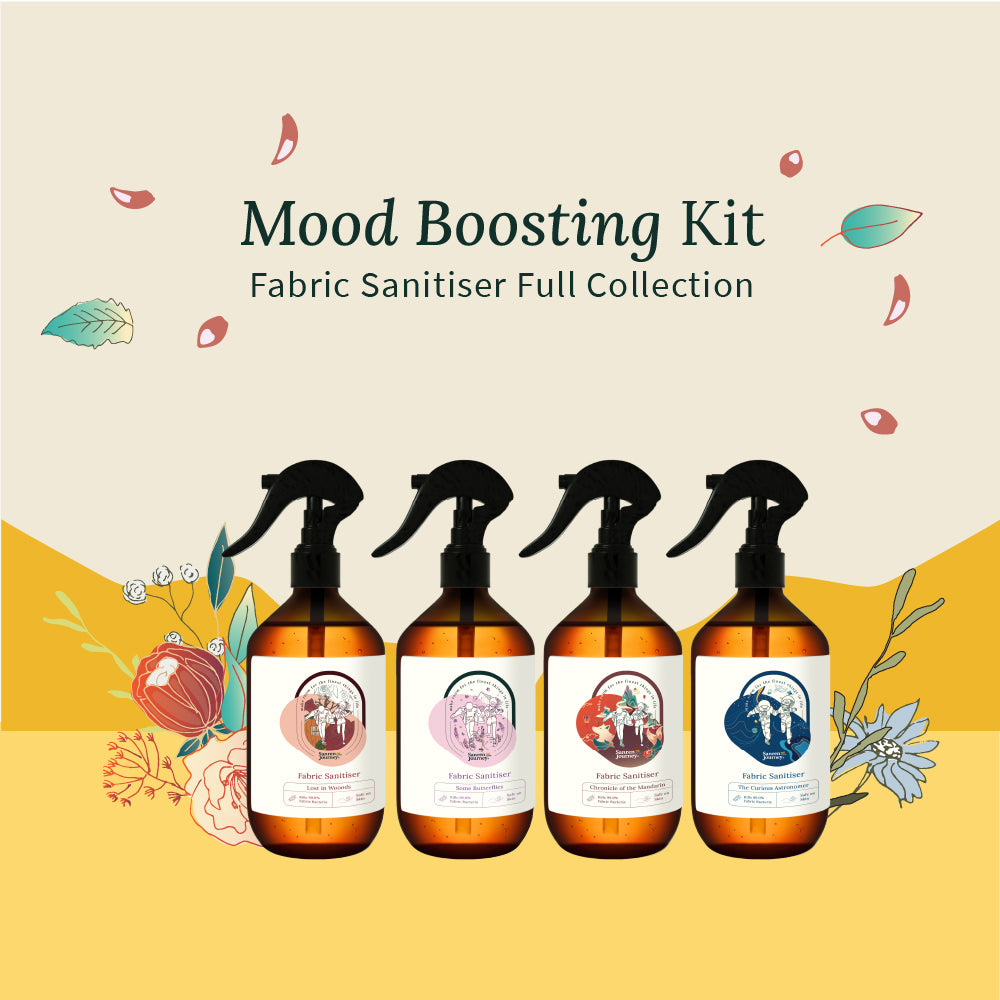 Mood Boosting Fabric Sanitiser Kit