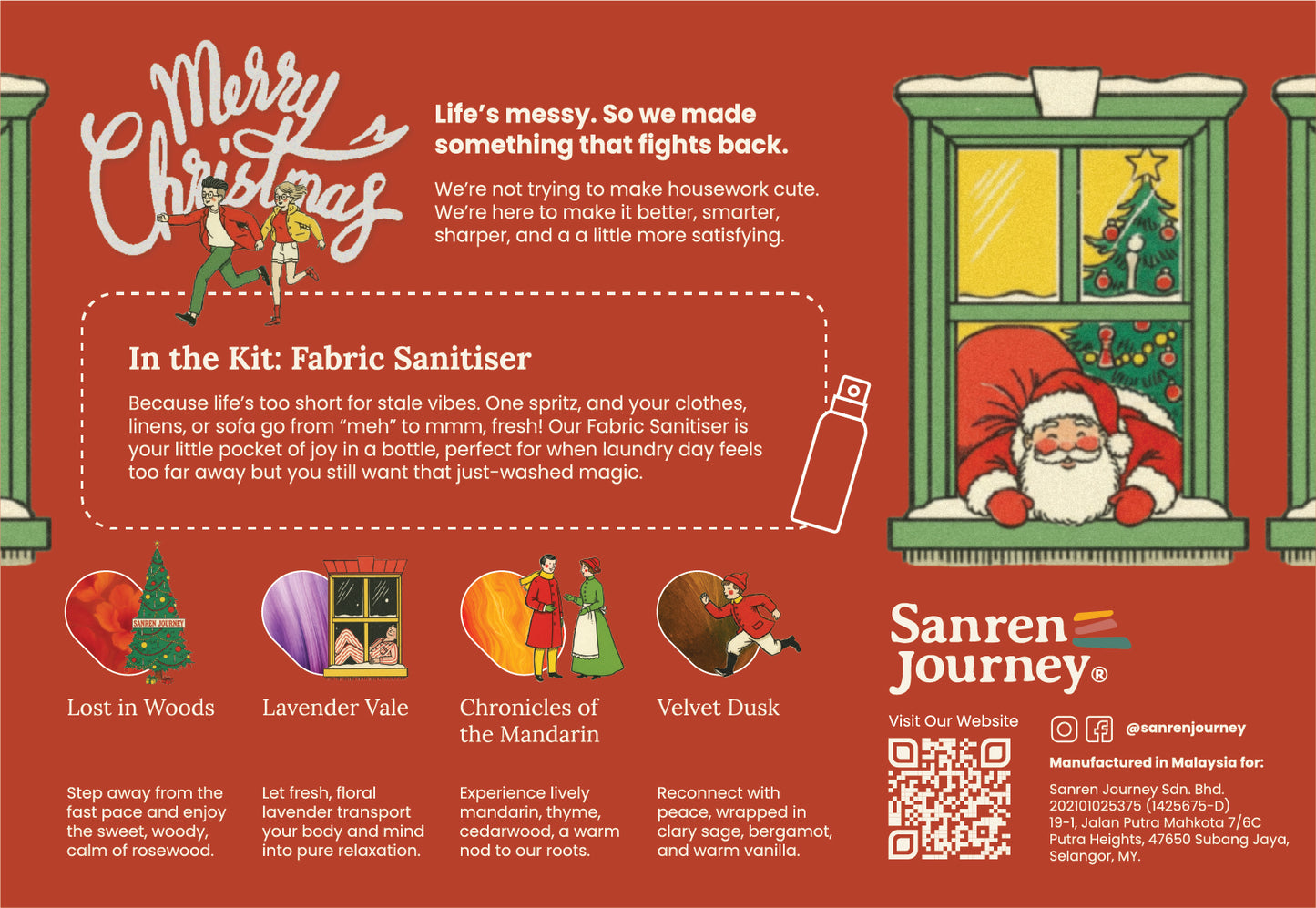 Fabric Sanitiser Mini Size 50ml